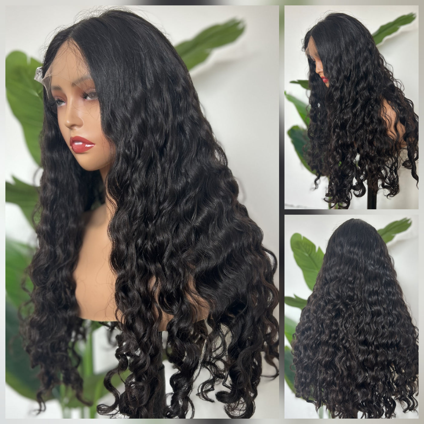 Curly 13x4 Swiss Lace Wig