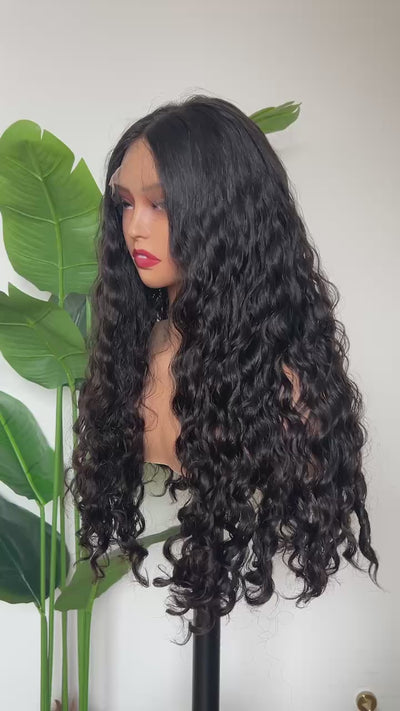 Curly 13x4 Swiss Lace Wig